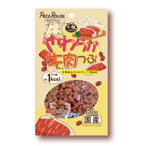 ペッツルート PetzRoute ペッツルート やわらか牛肉つぶ 80g