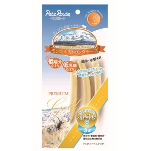 ペッツルート PetzRoute ぺッツルート モンゴルストロングチーズ スリムロング S 3本 4392800