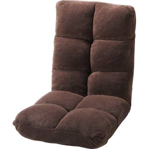Room Essence もこもこ リクライナー W42×D60-102×H56×SH14 FKC-006BR(ブラウン)