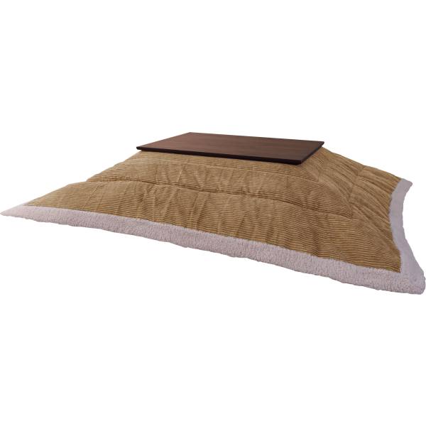  東谷 東谷 KK-142BE 薄掛コタツ布団 長方形 ベージュ メーカー直送 代引不可 北海道沖縄離島不可