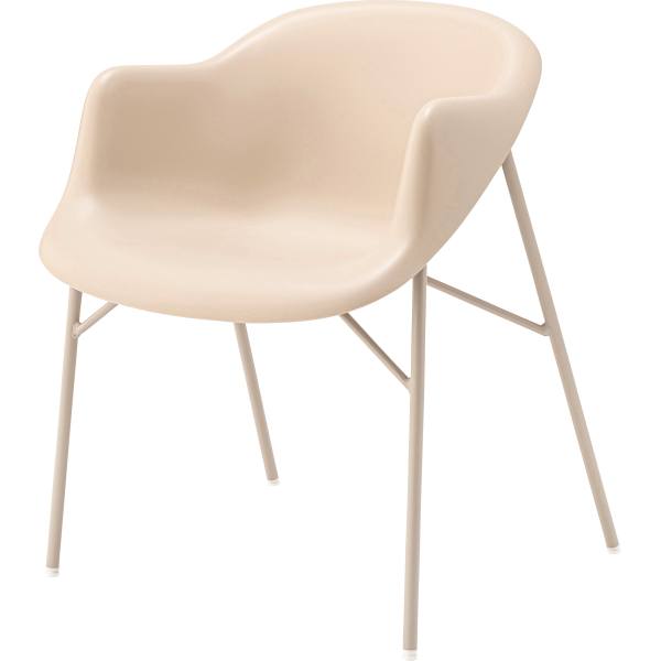  東谷 東谷 CL-489BE アームチェア ベージュ メーカー直送 代引不可 北海道沖縄離島不可