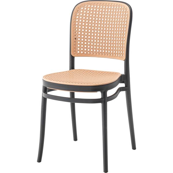  東谷 東谷 TOE-129BK チェア ブラック メーカー直送 代引不可 北海道沖縄離島不可