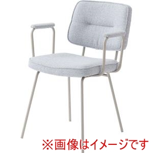 東谷 東谷 PC-183LGY アームチェア ライトグレー メーカー直送 代引不可 北海道沖縄離島不可