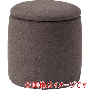 東谷 東谷 MYS-604CGY ラウンド収納スツール チャコールグレー メーカー直送 代引不可 北海道沖縄離島不可