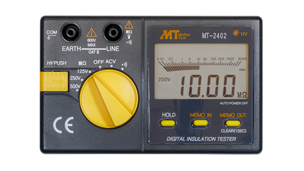  マザーツール MotherTool マザーツール MT-2402 デジタル絶縁抵抗計 MotherTool