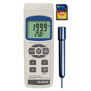 マザーツール MotherTool マザーツール CD-4307SD データロガー導電率計 MotherTool メーカー直送 代引不可 北海道沖縄離島不可