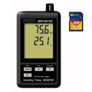 マザーツール MotherTool マザーツール MHT-381SD データロガデジタル温・湿度計 MotherTool