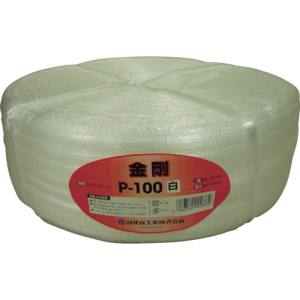 司化成工業 ツカサ 司化成工業 ツカサ P-100W 手結束用PP縄 ツカサテープ P-100W 白