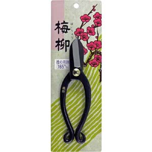 鶴巻刃物 梅柳 梅柳 1015 池の坊鋏 165mm 鶴巻刃物