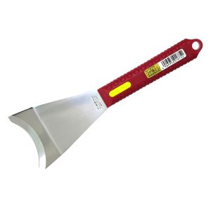 富田刃物 仁作 NISAKU 富田刃物 仁作 プラ柄コゲ落とし 鉄板焼 焼肉用 ?1675