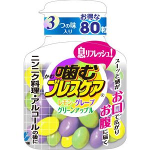 小林製薬 小林製薬 噛むブレスケア アソート 80粒ボトル