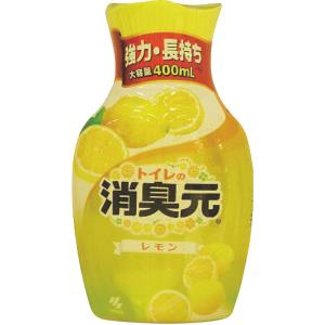 小林製薬 小林製薬 トイレの消臭元 爽やかはじけるレモン 400ml