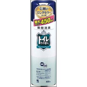 小林製薬 小林製薬 トイレその後に 特大サイズ フレッシュグリーン 450ml