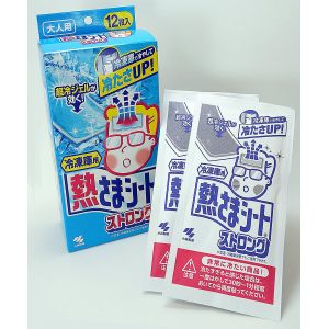 小林製薬 小林製薬 冷凍庫用 熱さまシート ストロング 大人用 12枚 冷却シート