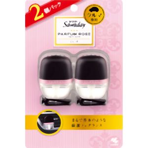 小林製薬 小林製薬 サワデー クルマ専用クリップ パルファムロゼ 2個パック 54741