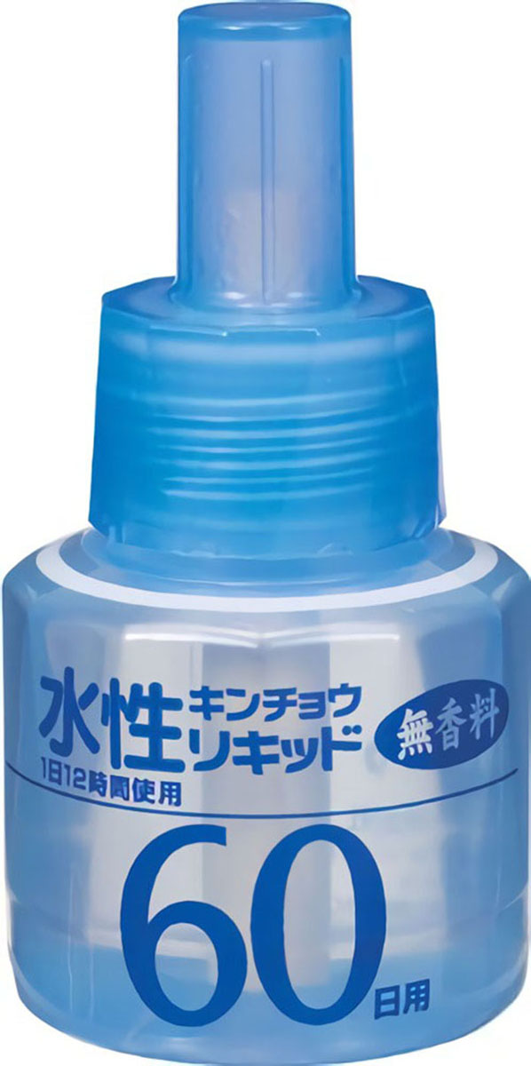  大日本除虫菊 金鳥 KINCHO 金鳥 水性キンチョウリキッド 60日 無香料 取替え液 45mL