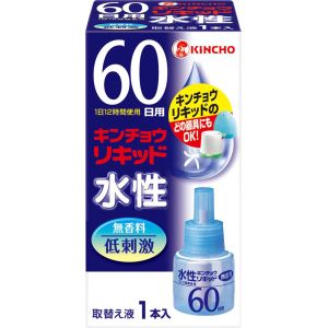 大日本除虫菊 金鳥 KINCHO 金鳥 水性キンチョウリキッド 60日 無香料 取替え液 45mL