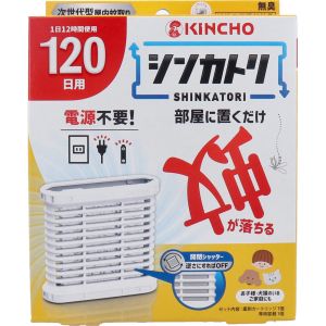 大日本除虫菊 金鳥 KINCHO 金鳥 シンカトリ 120日 無臭 セット