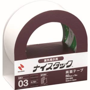ニチバン NICHIBAN ニチバン NW-N50 両面テープ ナイスタック 屋外掲示用 50mmx5m