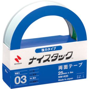 ニチバン NICHIBAN ニチバン NW-K25 両面テープ ナイスタック 強力タイプ 25mmX9m
