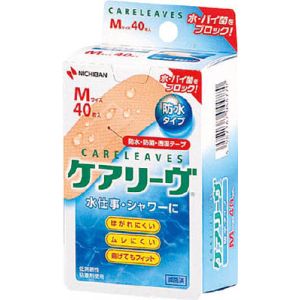 ニチバン NICHIBAN ニチバン ケアリーヴ 防水タイプ Mサイズ 40枚
