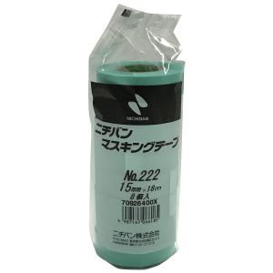 ニチバン NICHIBAN ニチバン 222 マスキング 8P 15ミリX18M AF-1227