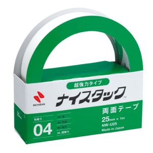 ニチバン NICHIBAN ニチバン NW-U25 両面テープ ナイスタック 超強力タイプ 25mmx1m