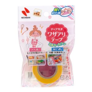 ニチバン NICHIBAN ニチバン DK-WAN2549 ワザアリテープ ミルキーカラー イエロー