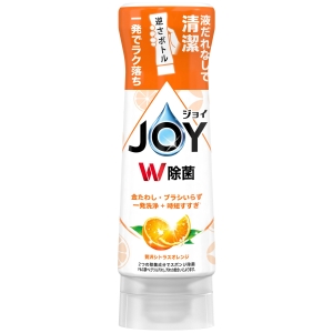 P&G P&G JOY ジョイ W除菌 食器用洗剤 シトラスオレンジ 逆さボトル 290mL