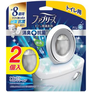 P&G P&G ファブリーズ W消臭 トイレ用消臭剤 消臭+抗菌 ナチュラル マウンテン エアの香り 2個パック