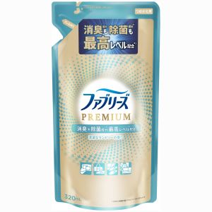 P&G PG ファブリーズ W除菌 消臭 PREMIUM 清潔なランドリーの香り つめかえ用 320mL