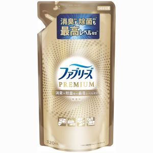 P&G PG ファブリーズ W除菌 消臭 PREMIUM 無香料 つめかえ用 320mL