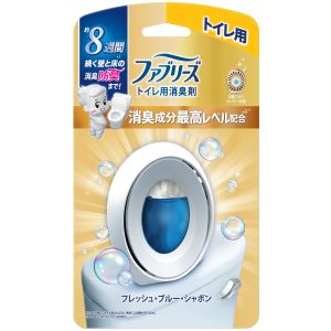 P&G P&G ファブリーズ W消臭 トイレ消臭剤 消臭成分最高レベル フレッシュ ブルー シャボン