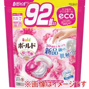 P&G P&G 427253 洗濯洗剤 ボールド ジェルボール 4in1 プレミアムブロッサム 詰め替え 超メガジャンボ 92個 4個 メーカー直送 代引不可 北海道沖縄離島不可