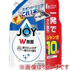 P&G P&G 434713 食器用洗剤 ジョイ W除菌 さわやか微香 詰め替え ジャンボ 1300ml