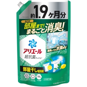 P&Gジャパン P&Gジャパン アリエールジェル 部屋干しプラス つめかえ ウルトラジャンボサイズ 1400g
