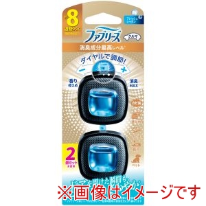 P&G P&G ファブリーズ イージークリップ 消臭成分最高レベル フレッシュシャボン 2個パック