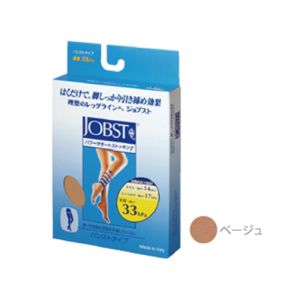 テルモ TERUMO テルモ ジョブスト パワーサポートストッキング パンストタイプ ベージュ Lサイズ JOBST