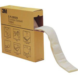 スリーエム 3M スリーエム 3M C-FL550DD 液体吸収材 ケミカルソーベント フォールデッドタイプ
