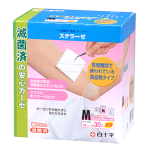 白十字 白十字 ファミリーケア FCステラーゼ Mサイズ お徳用 30枚入