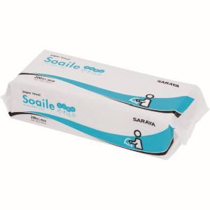 サラヤ SARAYA サラヤ 51847 ペーパータオルソエル 200枚入りX42袋