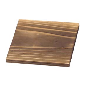 ヤマコー 用美 YAMACO ヤマコー 焼杉 敷板 中 13ｘ13cm 08431 用美