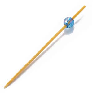 ヤマコー 用美 YAMACO ヤマコー ビーズ串 7cm 青 50本入 21095 用美
