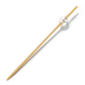 ヤマコー 用美 YAMACO ヤマコー ビーズ串 7cm クリア 50本入 21097 用美