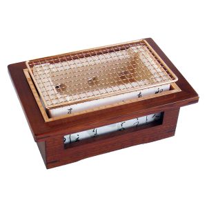 ヤマコー 用美 YAMACO ヤマコー 長角飛騨コンロ 中 用 木製コンロ木枠 21530 用美