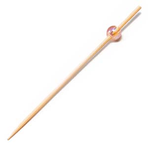 ヤマコー 用美 YAMACO ヤマコー ビーズ串 9cm 桃 50本入 21602 用美