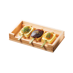 ヤマコー 用美 YAMACO ヤマコー ひのき 田楽皿 クリアー 21×11.5×H3.7cm 24307 用美