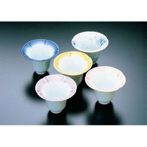 ヤマコー 用美 YAMACO ヤマコー 朝顔珍味入 黄 25463 用美