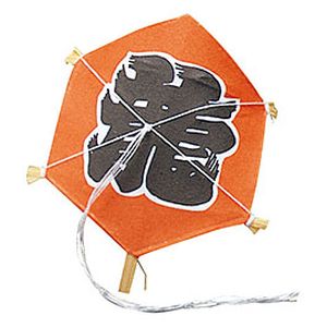 ヤマコー 用美 YAMACO ヤマコー プチ凧 亀甲龍凧 赤 100枚入 64193 用美