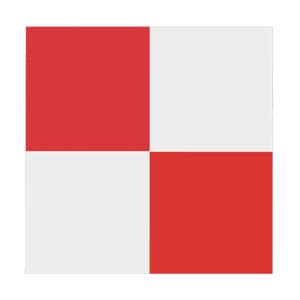 ヤマコー 用美 YAMACO ヤマコー 市松紅白懐敷 5寸 200枚入 66608 用美